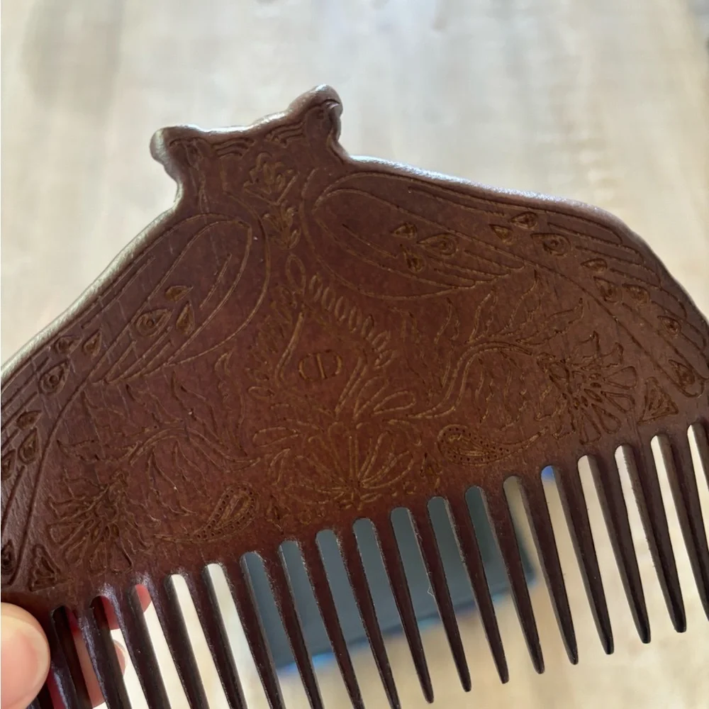 DIOR | Jardin Indien wooden hair comb